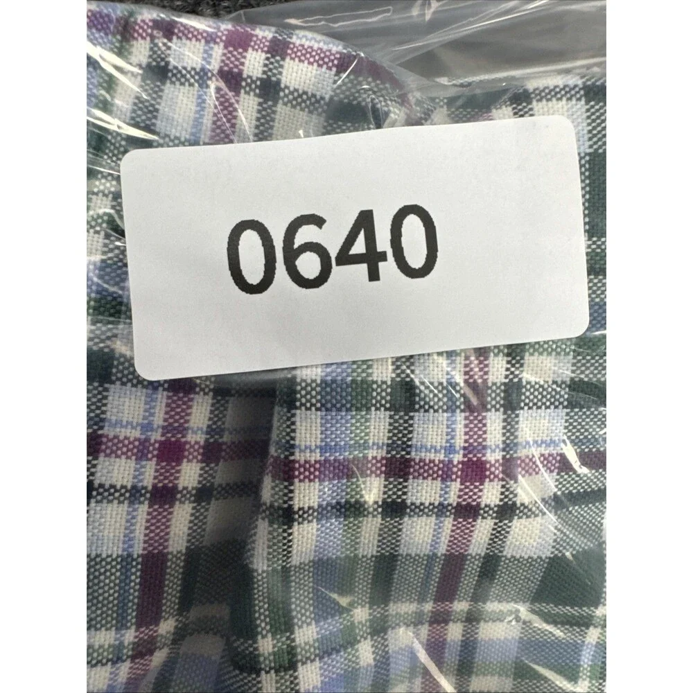 Polo Ralph Lauren Men’s XXL Green Plaid Cotton Button Down Shirt Pony Logo
